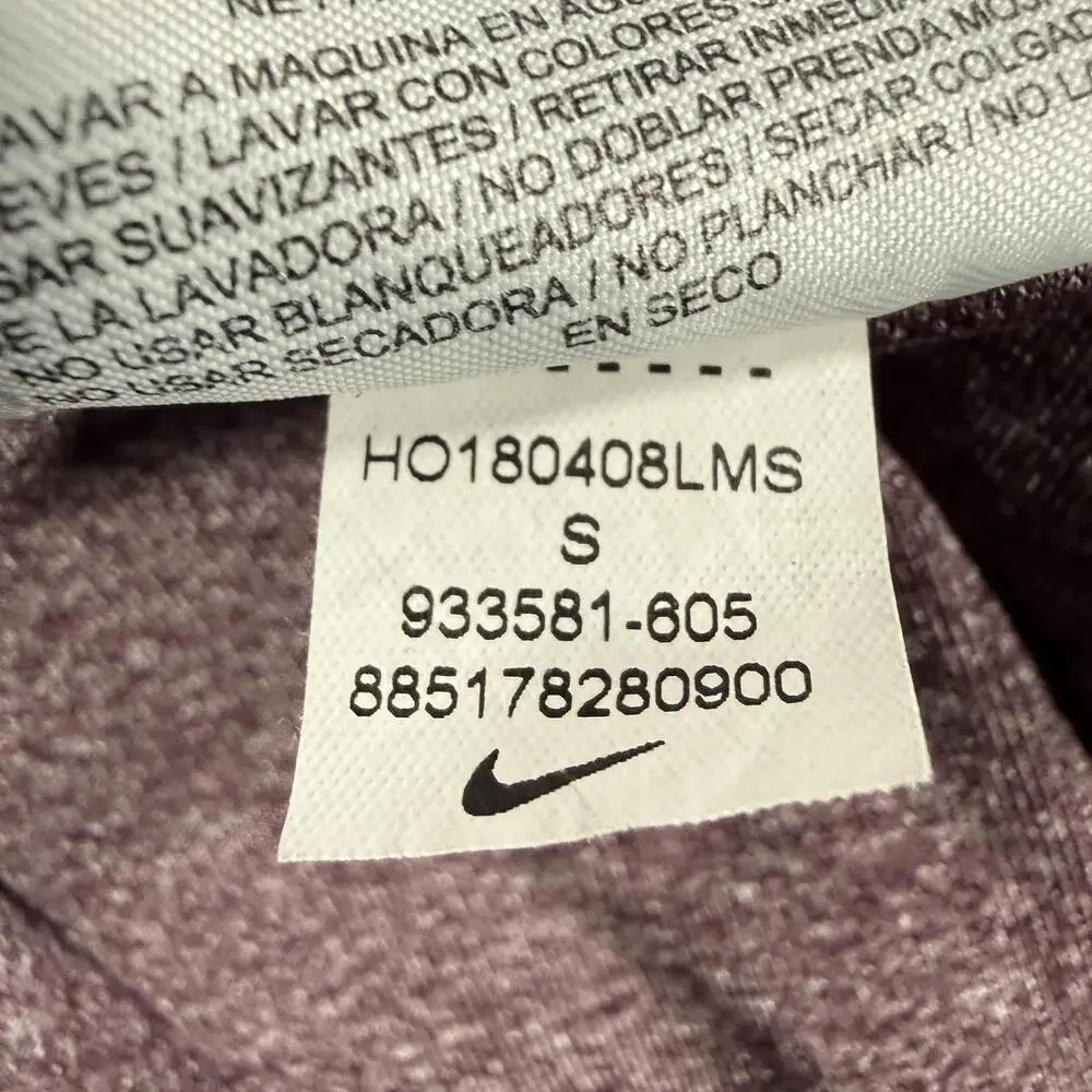 Nike Leggings Womens Small Purple Dri-FIT Legend Mid Rise Ankle Workout Stretch